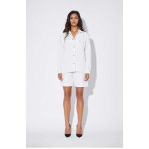 NEW RtA White Fani Quilted Short - NWOT - Size S
